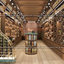 Thiết kế showroom rượu 9Wine - 43m2